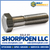 5/16-18X1 Hex Cap Screw 316 Stainless Steel (Pack Qty 100) BC-3116CH316