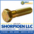 7/16-14X1 1/4 Coarse Thread Hex Cap Screw Grade 8 Zinc Yellow (Pack Qty 550) BC-4320CH8O