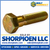 1/4-28X1 Fine Thread Hex Cap Screw Grade 8 Zinc Yellow (Pack Qty 2,200) BC-1516CH8O