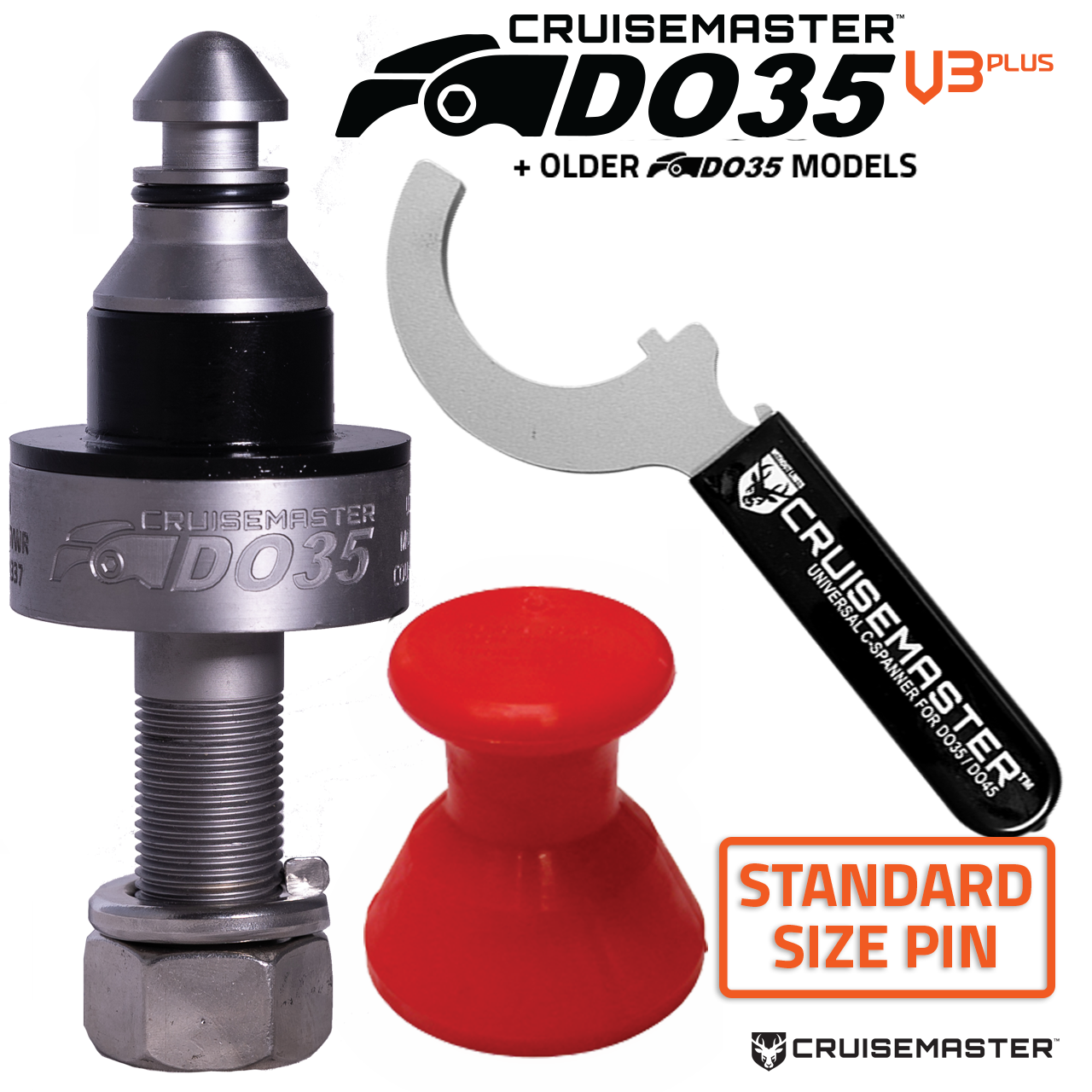 Tow Pin - DO35 Kit - Standard (7/8 - 22mm Shank)