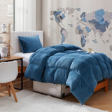 Dam Boi He Thick - Coma Inducer® Twin XL Comforter - Navy