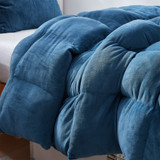 Dam Boi He Thick - Coma Inducer® Twin XL Comforter - Navy