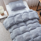Dam Boi He Thick - Coma Inducer® Twin XL Comforter - Silver Gray