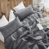 Git Cozy - Coma Inducer® Twin XL Comforter - Darkest Gray