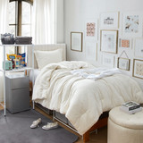 Git Cozy - Coma Inducer® Twin XL Comforter - Taupe White