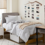 Touchy Feely - Coma InducerÂ® Twin XL Comforter - Natural Cloud