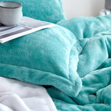 Me Sooo Comfy - Coma InducerÂ® Twin XL Comforter - Dusty Turquoise