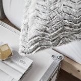 PEAK OF COZY - CHEVRON FROSTED ESPRESSO