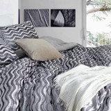 Intoxicated - Coma Inducer® Twin XL Comforter - Velvety Gray
