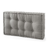 Rainha - Ultra Thick Tufted College Headboard - Gray