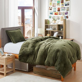 Thicker Than Thick - Coma InducerÂ® Twin XL Comforter - Standard Plush Filling - Winter Moss
