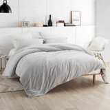 Coma Inducer® Twin XL Duvet Cover - Baby Bird - Glacier Gray