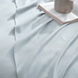 Snorze® Cloud Sheet Set - Coma Inducer® Ultra Cozy Bamboo - Twin XL in Glacier Gray