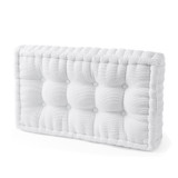 Rainha - Ultra Thick Tufted College Headboard - Pure White