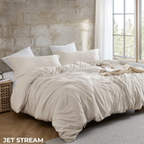 Duvet Cover - Natural Loft Twin XL - Jet Stream