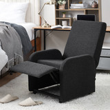 THE COLLEGE RECLINER - BLACK