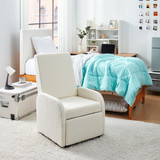 THE COLLEGE RECLINER - WHITE