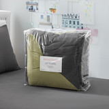 GRANITE GRAY/ELM DOWN ALTERNATIVE BEDDING