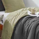 GRANITE GRAY/ELM DOWN ALTERNATIVE BEDDING
