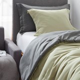 GRANITE GRAY/ELM DOWN ALTERNATIVE BEDDING