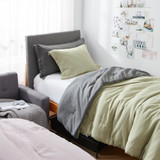 GRANITE GRAY/ELM DOWN ALTERNATIVE BEDDING