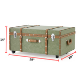 DESIGNER DORM TRUNK - MOSS