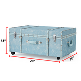 DESIGNER DORM TRUNK - JEANS BLUE