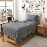 TWIN XL SUPERSOFT SHEET SET - CHARCOAL