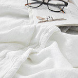 Dark Sky Reserve - Portugal Made 100% Linen Twin XL Comforter - White