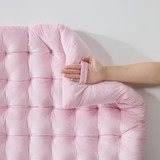 CUSHION TUFTED - HEAVENLY PINK