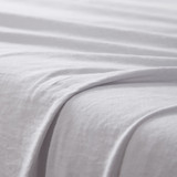 PORTUGAL MADE - BAMBOO LINEN SHEET SET - GLACIER GRAY