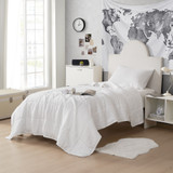 PORTUGAL MADE - BAMBOO LINEN COMFORTER - PURE WHITE