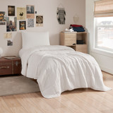 PORTUGAL MADE - BAMBOO LINEN COMFORTER - WHITE SAND