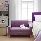 THE COLLEGE COUCH - BOUCLE DAHLIA PURPLE