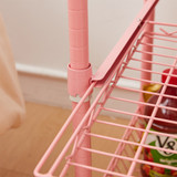 DOUBLE HEIGHT FRIDGE STAND - PINK