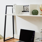 DURABLE BOOKSHELF - WHITE