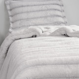 Jelly Rolls Chunky Bunny - Coma Inducer Twin XL Comforter - Snowy Black