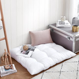 Rainha - Puffy Tufted Floor Pillow - White