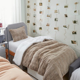 Chunky Bunny Crossing - Coma Inducer® Twin XL Comforter - White Pepper Tan