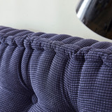 Rainha - Ultra Thick Tufted Floor Pillow - Navy Blue