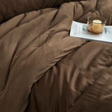 Cold Pandas Knitting - Coma Inducer® Twin XL Comforter - Dark Terrain