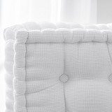 Rainha - Ultra Thick Tufted Floor Pillow - Pure White