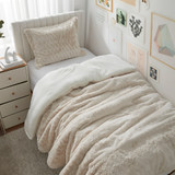 Rare White Bison - Coma Inducer® Twin XL Comforter Set - Tundra White