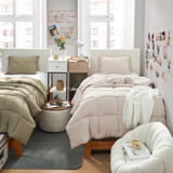 Beachfront Avenue - Coma Inducer Twin XL Cooling Comforter Set - Gray Taupe