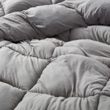 Summertime - Coma Inducer® Full XL Comforter - Morning Gray