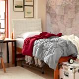 Ultimate Gray/Scooter Red Reversible Full XL Comforter