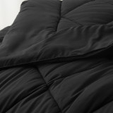 Dorm Bedding Black Comforter - Full XL Bedding