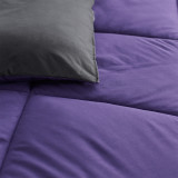 Purple Reign/Faded Black Reversible Full XL Comforter