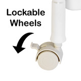 Dorm 3-Tier Rolling Storage Cart