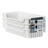 Dorm 3-Tier Storage Shelf - White